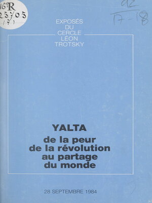 cover image of Yalta